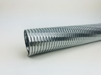 Flexibilná kovová hadica pozinkovaná so silikónovým tesnením. Odolnosť do +300°C.