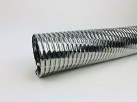 Antikorová hadica so silikónovým tesnením. Vyrábané priemery od 50 mm do 337 mm. Odolnosť do +300 °C.